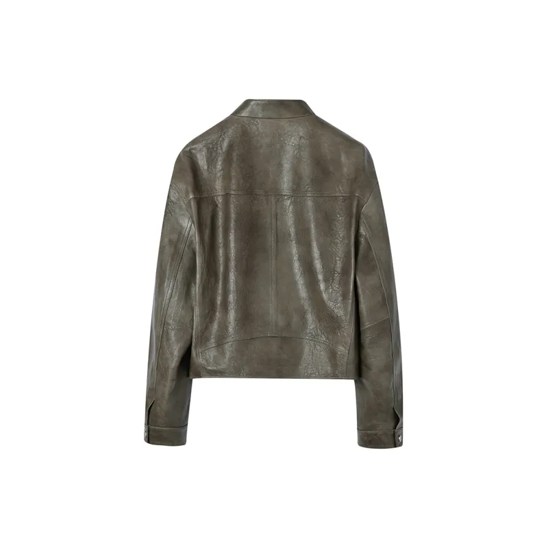 SINBOS Leather Jackets Women's-1