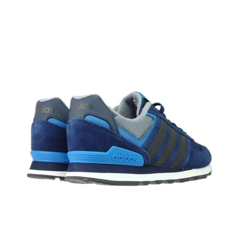 Adidas Neo Anti-Slip Wear-Resistant Low-Top Running Shoes Men's Blue-2