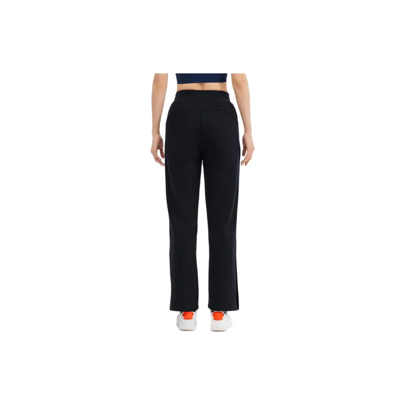 DECATHLON DOMYOS CN STRAIGHT PANT 520 Knitted Sweatpants Women's Black-1