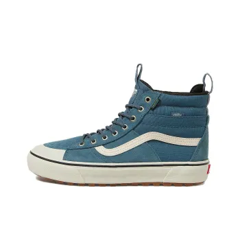 Vans SK8 HI Warm Slip Resistant Water Resistant High Top Skateboard Shoes Men's Blue