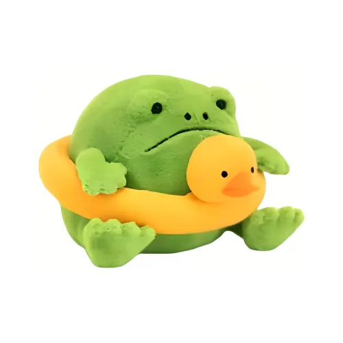 JELLYCAT Amphibian & Reptile Collection Swim Ring Rain Frog Dolls Plush Doll Small Size High