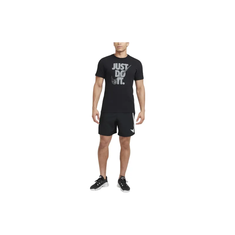 Nike Men's Dri FIT Short Sleeve Fitness T Shirt-1