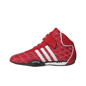 Adidas Originals Anti Slip Wear Resistant High Top Training Shoes Unisex Red