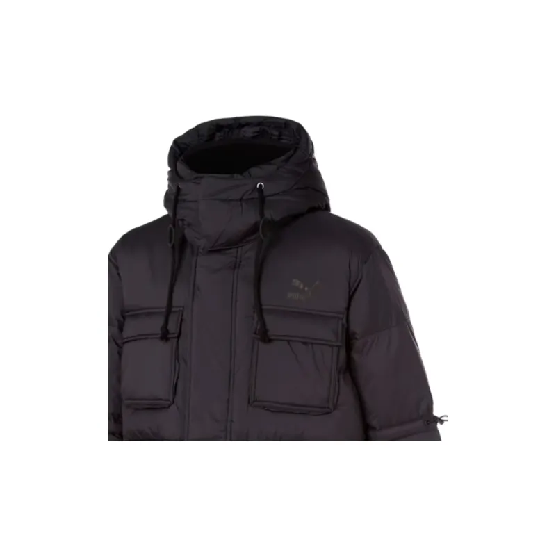 PUMA Jackets Unisex Black-3