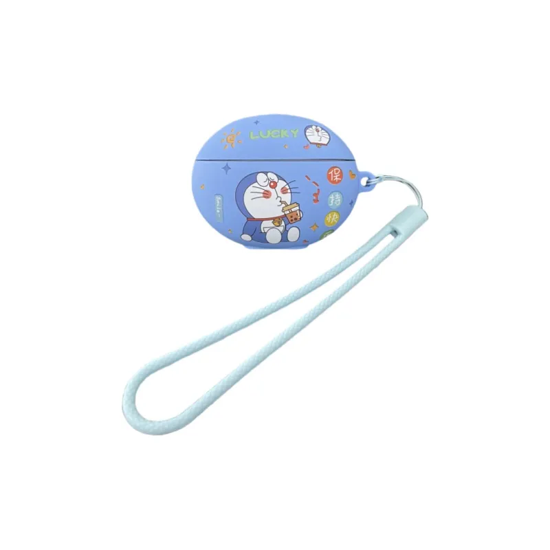 Kona Chun Compatible With FreeBuds 6i/SE2/Pro2+ TPU Cartoon High Quality Doraemon Fully Enclosed Headphone Cases-1