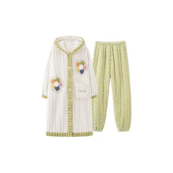 WANANNI Pajama Set Women's Green