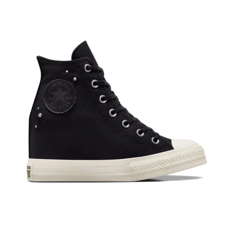 Converse Women's Chuck Taylor All Star Wedge Platform High 'Pearls & Studs Total Eclipse'-1