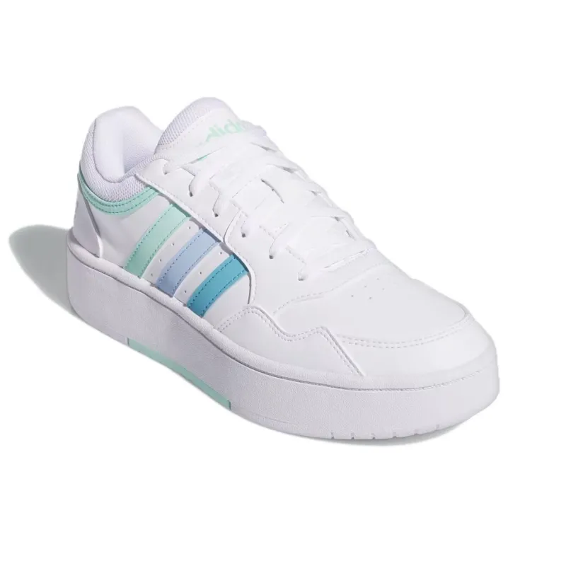 Adidas Hoops 3.0 Bold Cloud White Preloved Blue Supplier Colour Women's-2