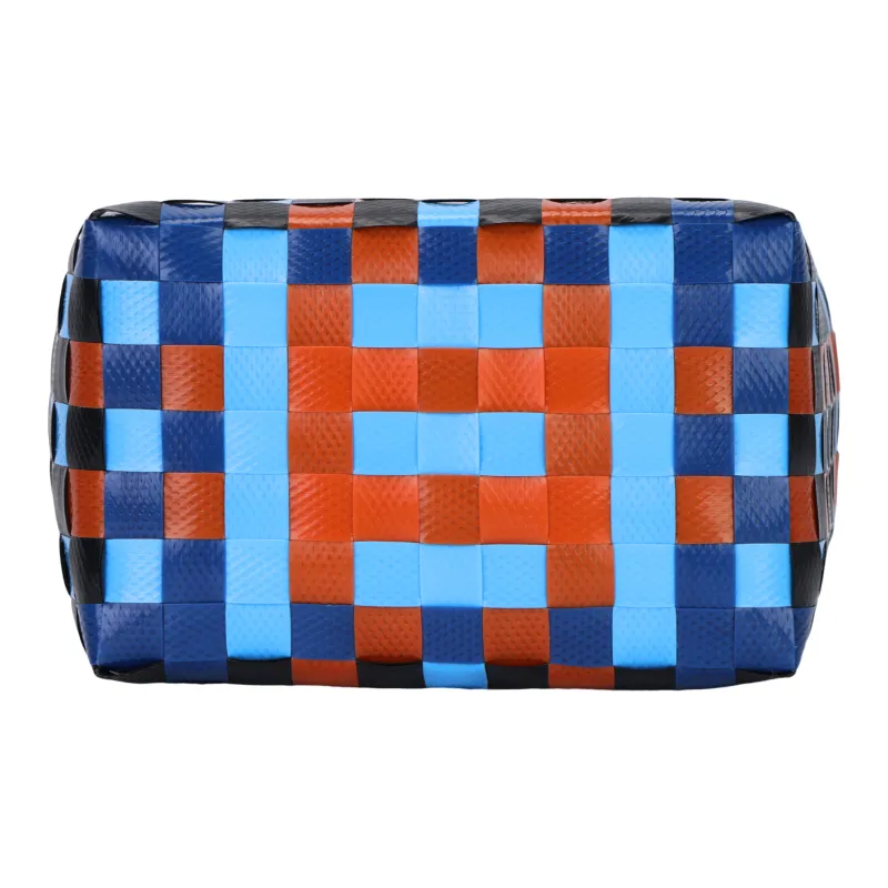 MARNI Polypropylene With Cow Leather One Shoulder Handbag Extra Mini Kids' Dark Blue/Multicolor-5