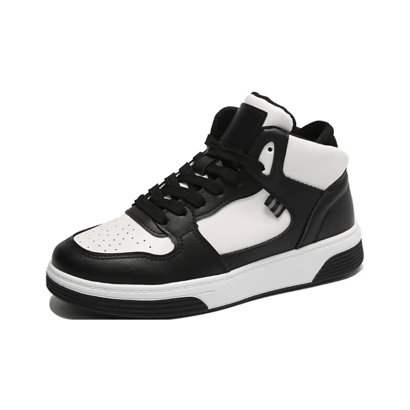 M.M Party Slip Resistant Waterproof Abrasion Resistant High Top Skateboard Shoes Women's-5