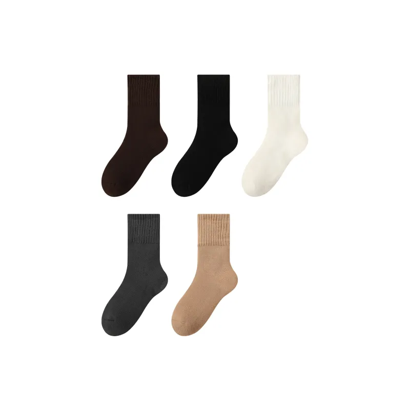 MIIOW Mid Calf Socks Men's Combo Set-10