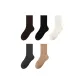 Coffee-Black-White-Dark Gray-Khaki