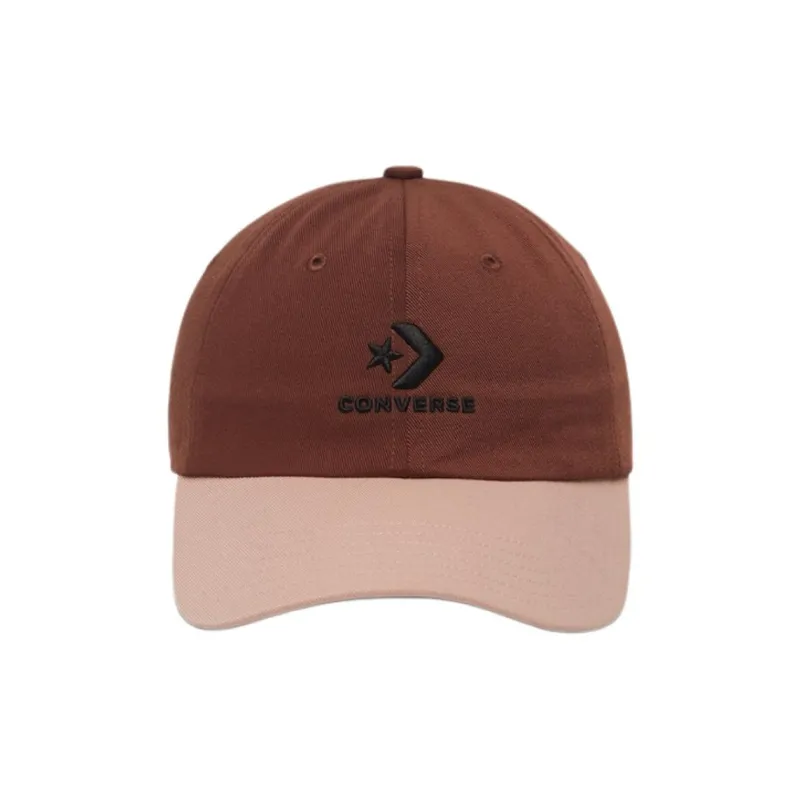 Converse Polyester Baseball Caps Unisex Brown-1