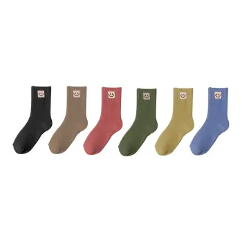 YUZHAOLIN Mid Calf Socks Women's Combo Set
