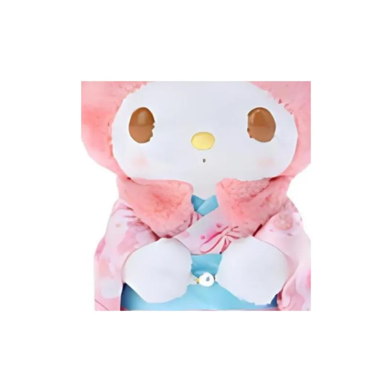 Sanrio Cherry Blossom Kimono My Melody Dolls Plush Doll 20cm High-1