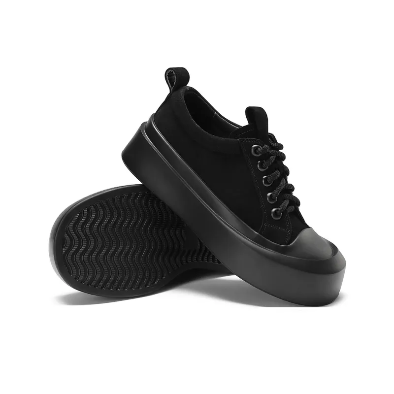 BOSSSUNWEN Low Top Skateboard Shoes Women's-2
