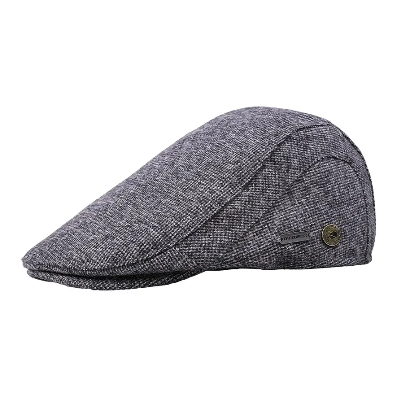 DENSSYNE Cotton Polyester Blend Berets Men's-4