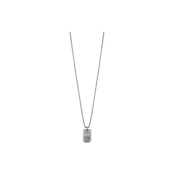 GUESS Stainless Steel Necklaces Men's Silver