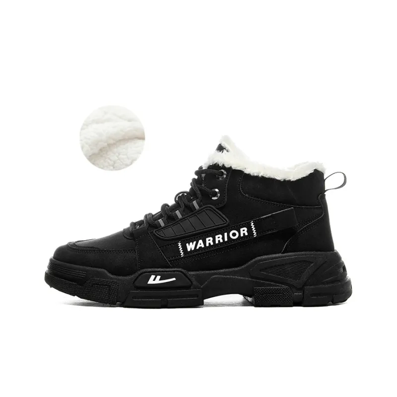Warrior Wear Resistant Water Resistant Slip Resistant Low Top Hiking/Trekking Shoes Men's Black-0