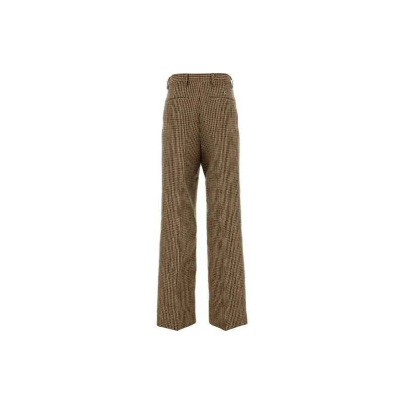 DRIES VAN NOTEN Checked Pants-1