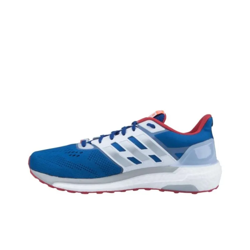 Adidas Supernova Anti-Slip Wear-Resistant Low-Top Running Shoes Men's Blue-2