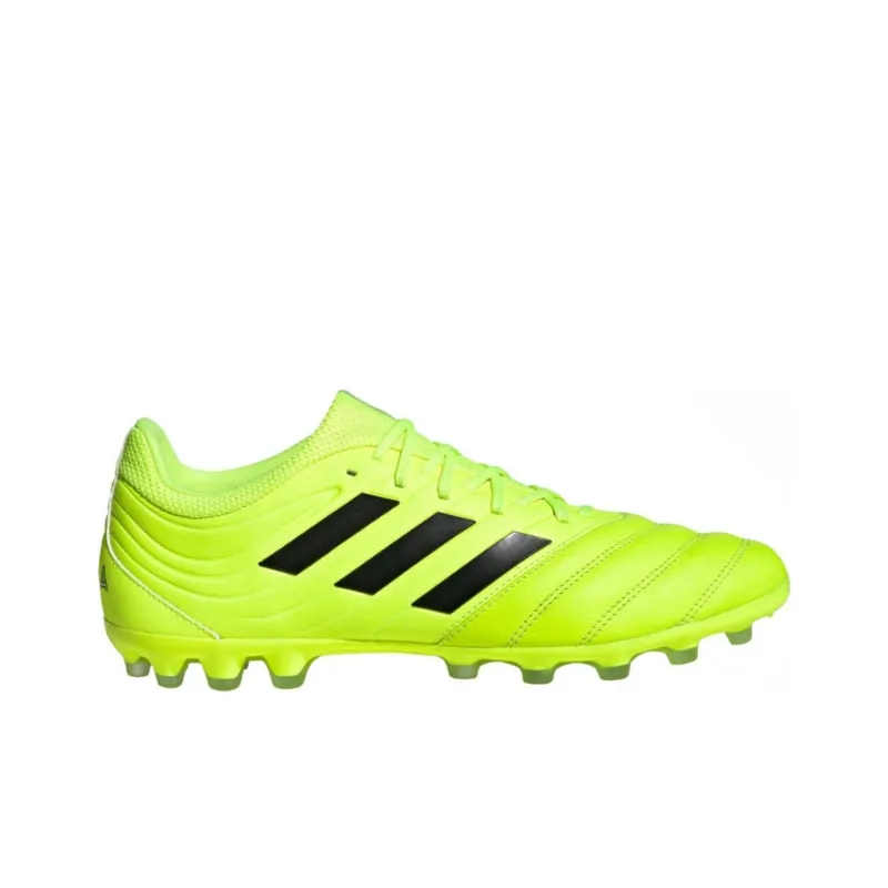 Adidas Copa 19.3 Anti Slip Wear Resistant Soccer Shoes Men's Yellow-1