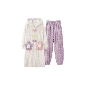 WANANNI Pajama Set Women's White