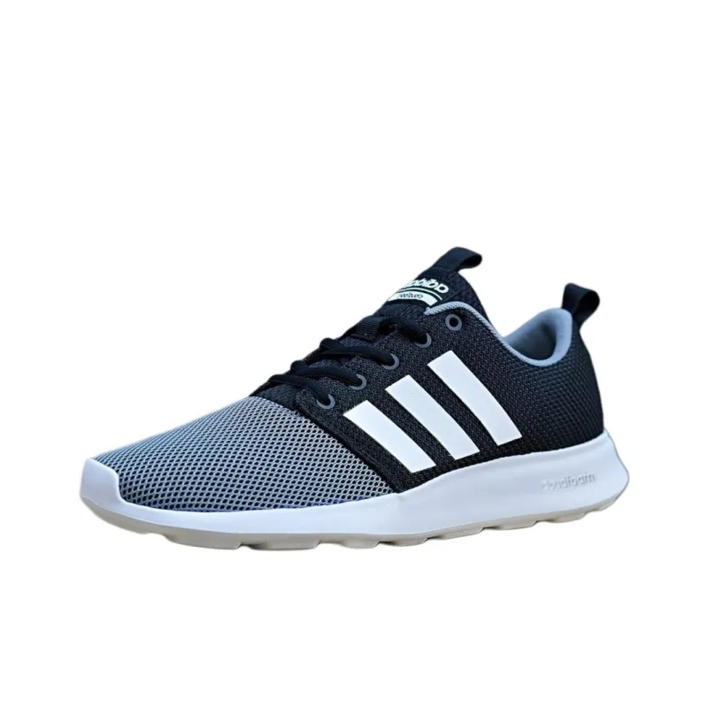 Adidas Cloudfoam Swift Racer Anti-Slip Wear-Resistant Low-Top Running Shoes Men's Blue-1