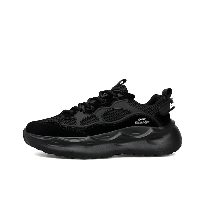 Slazenger Anti Slip Wear Resistant Low Top Chunky Sneakers Unisex-4