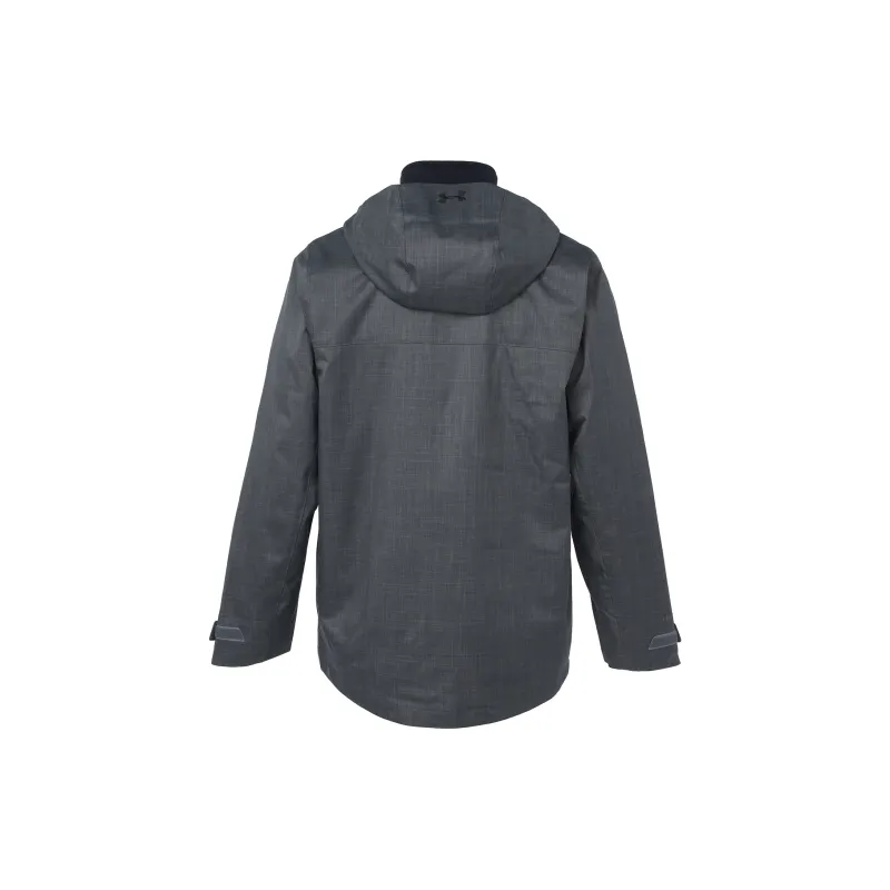 Under Armour Outdoor Hiking Water Resistant Windproof Breathable Windbreaker Jacket Unisex Gray Comes With Necklace-1