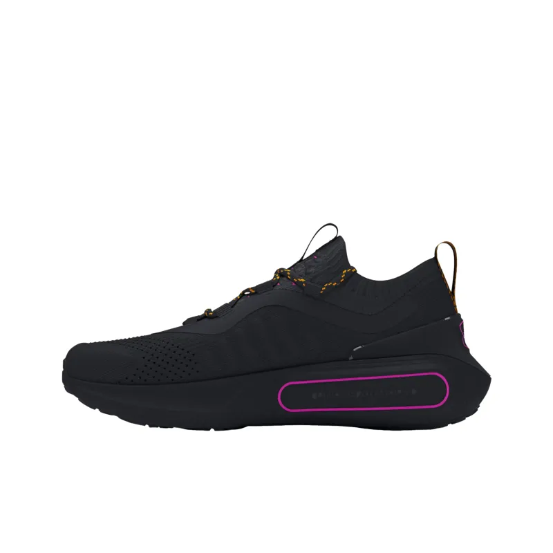 Under Armour Phantom 4 Slip Resistant Low Top Casual Shoes Unisex Black-1