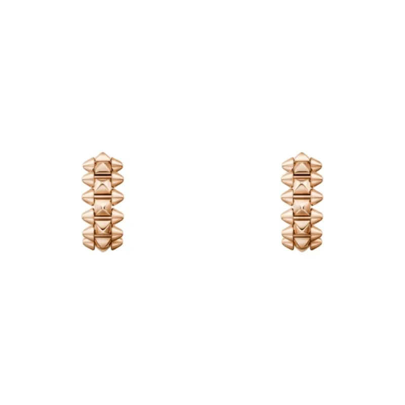CARTIER 18K Rose Gold Earrings Unisex Rose Gold-0