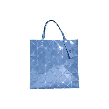ISSEY MIYAKE Polyvinyl Chloride Resin Tote Bag, Shopping Bag, Handbag Women's Blue
