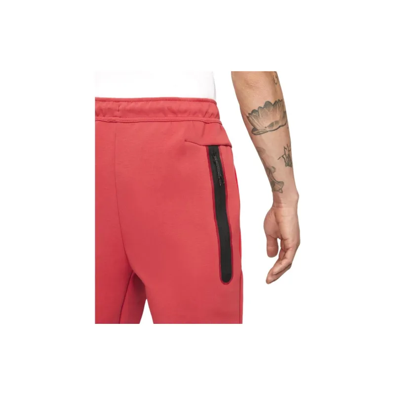 Nike Knitted Sweatpants Men Red-4