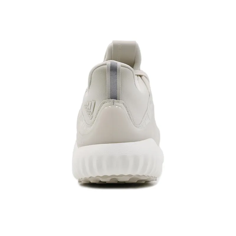 Adidas AlphaBounce Anti-Slip Wear-Resistant Running Shoes Women's Ecru-3