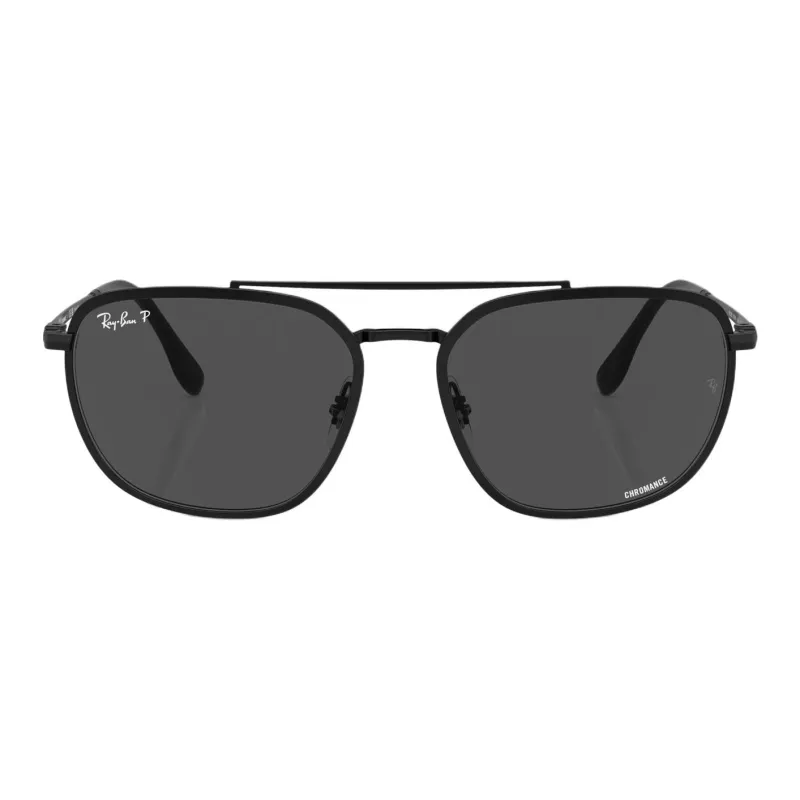 RayBan Metal Aviator Sunglasses Men's Black-1
