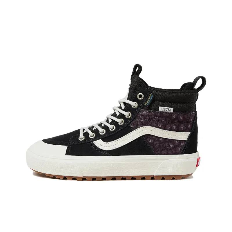 Vans SK8 HI Warm And Water-Resistant High-Top Skateboard Shoes Men's Black-0