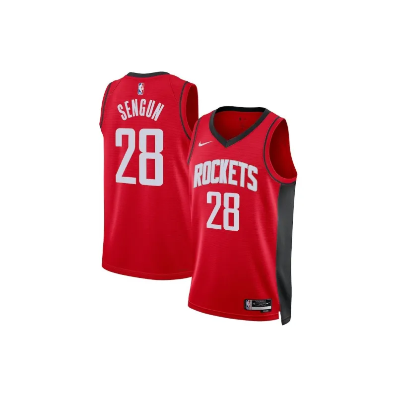 Nike Dri Fit NBA Jersey Icon Edition Basketball Jersey Men's Red-2