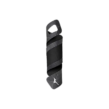 Mizuno Tennis Soccer Basketball Wristbands Breathable Protective Black Polyamide Unisex