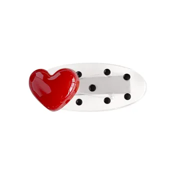 Crafts Women's Acrylic Hair Clips Unisex Black