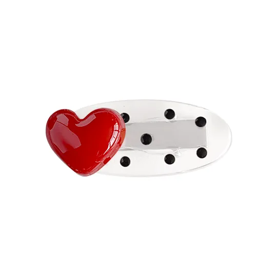 Crafts Women's Acrylic Hair Clips Unisex Black-0