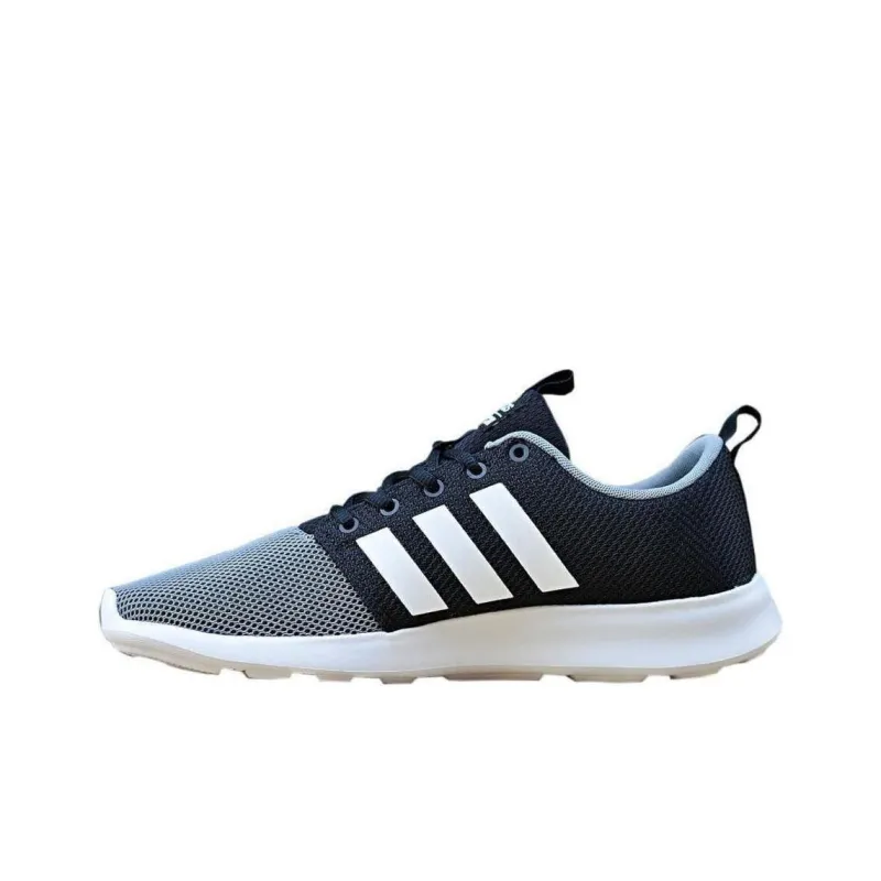 Adidas Cloudfoam Swift Racer Anti-Slip Wear-Resistant Low-Top Running Shoes Men's Blue-0