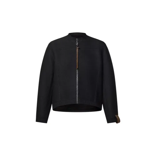 LOUIS VUITTON Compact Knit Zip-Up Cardigan