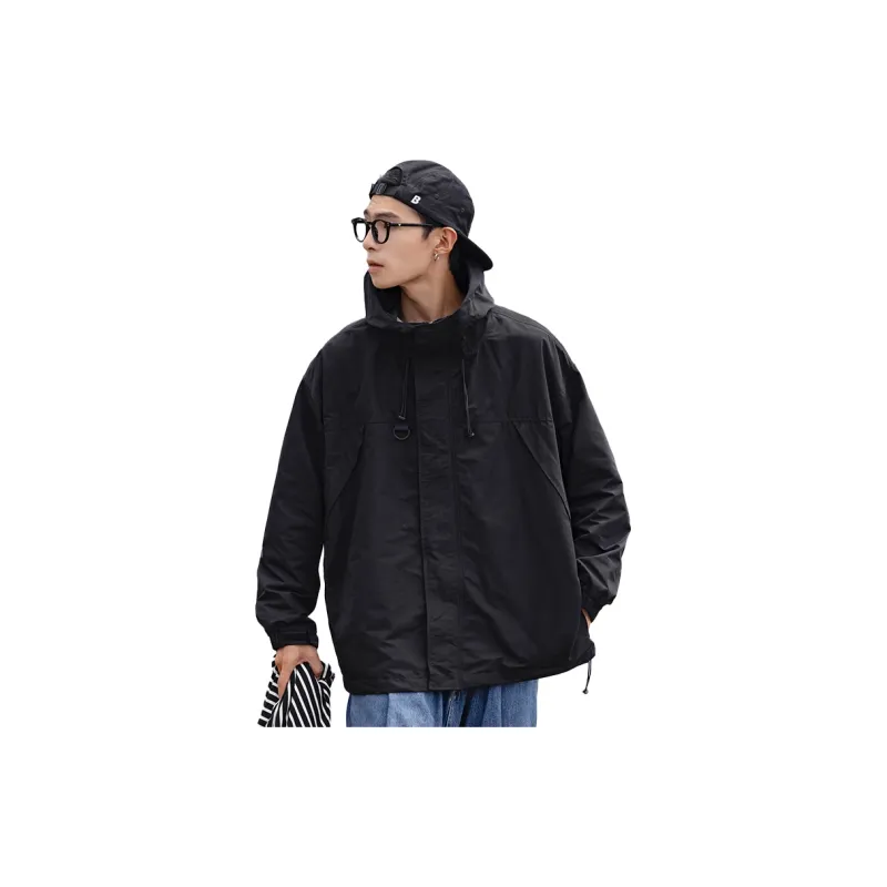 RENBEN Jackets & Coats Unisex Khaki-4