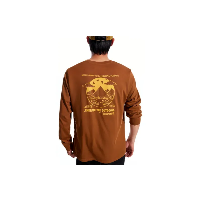 Timberland T Shirt Unisex Dark Wheat-3