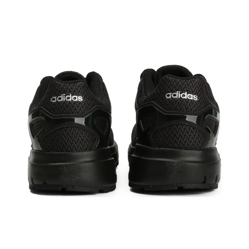 Adidas Energy Cloud Abrasion Resistant Low Top Running Shoes Men's Black-3