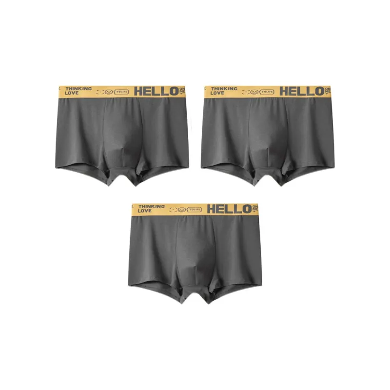 Qiao Ni Tong Underpants Men's 3 Pack-2