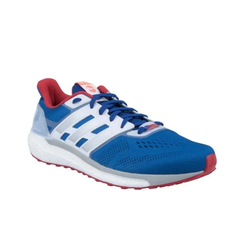Adidas Supernova Anti-Slip Wear-Resistant Low-Top Running Shoes Men's Blue-3