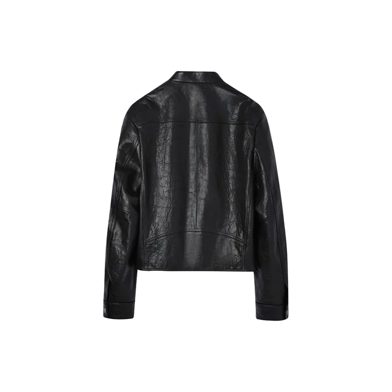 SINBOS Leather Jackets Women's-3