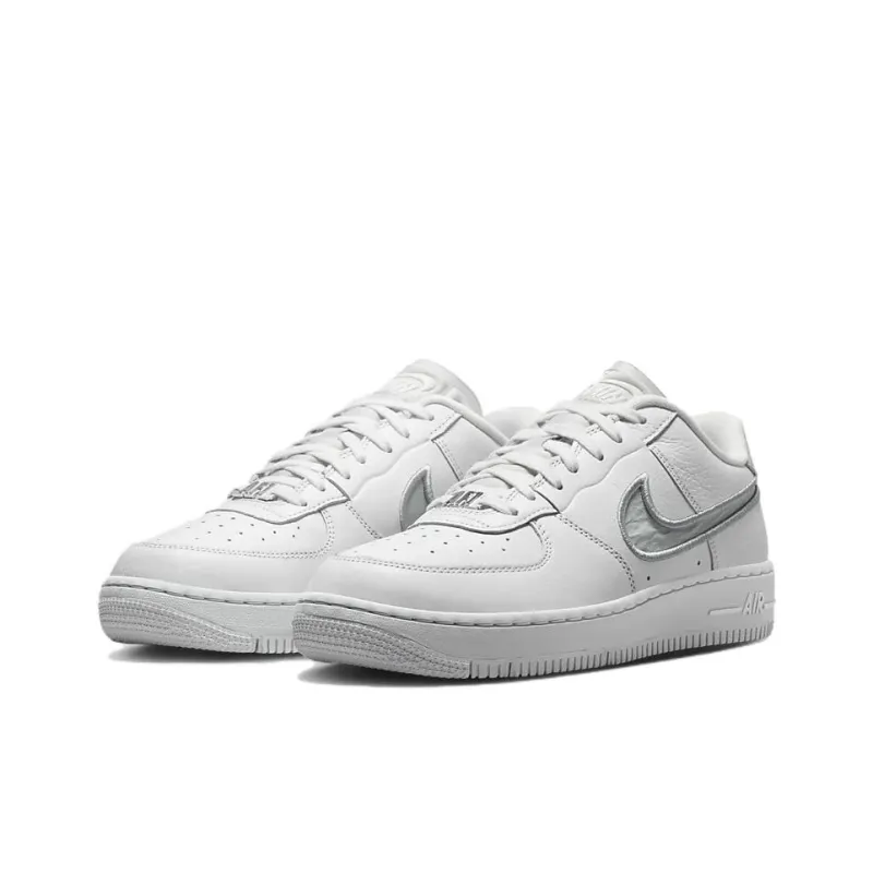 Nike Air Force 1 Low Dance Summit White Photon Dust Metallic Silver Women's-2